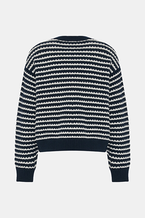 WHITE WOOL JERSEY 2