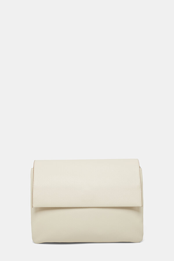 ECRU LEATHER BAG