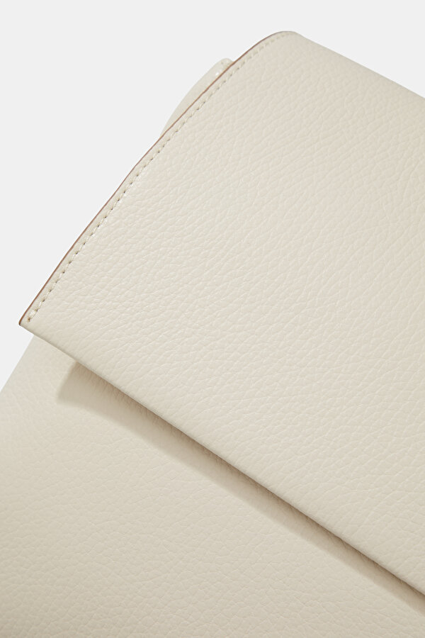 ECRU LEATHER BAG 7