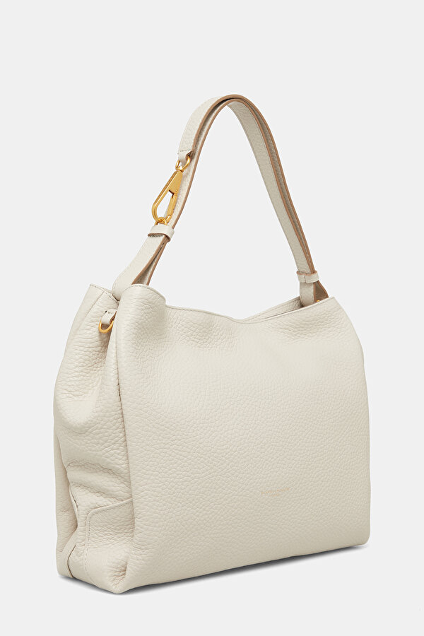 ECRU LEATHER BAG 2