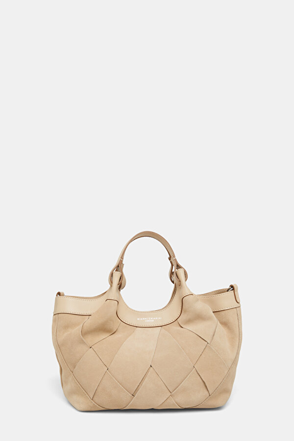 BEIGE SUEDE BAG
