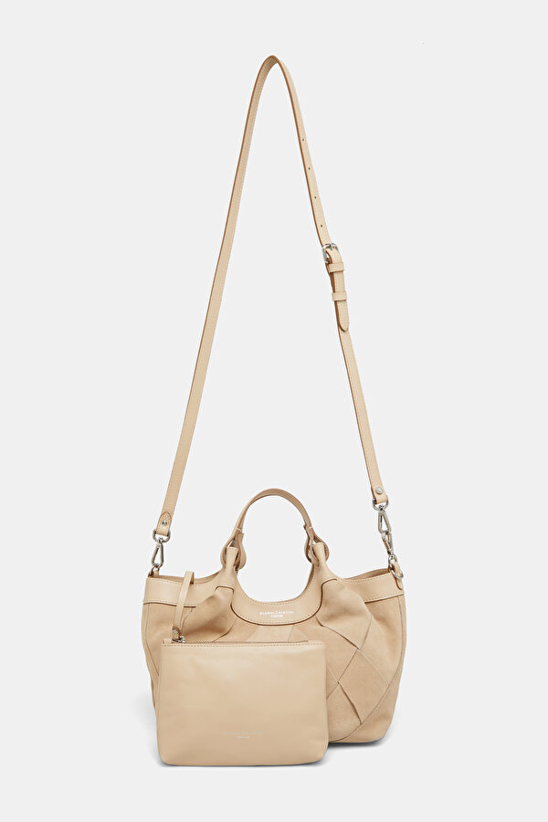 BEIGE SUEDE BAG 2