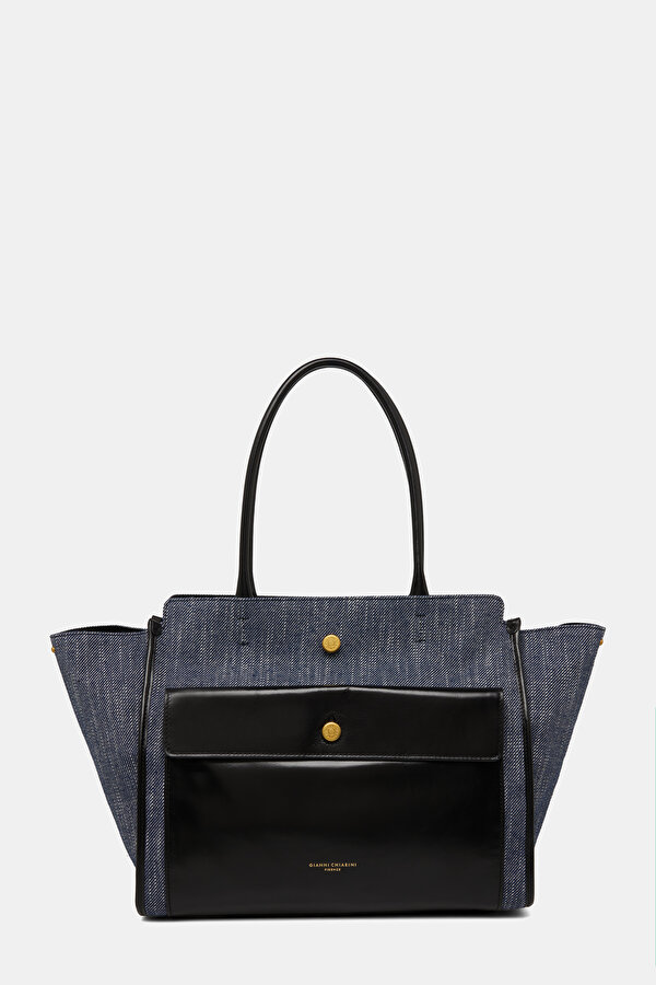 BLACK LEATHER BAG
