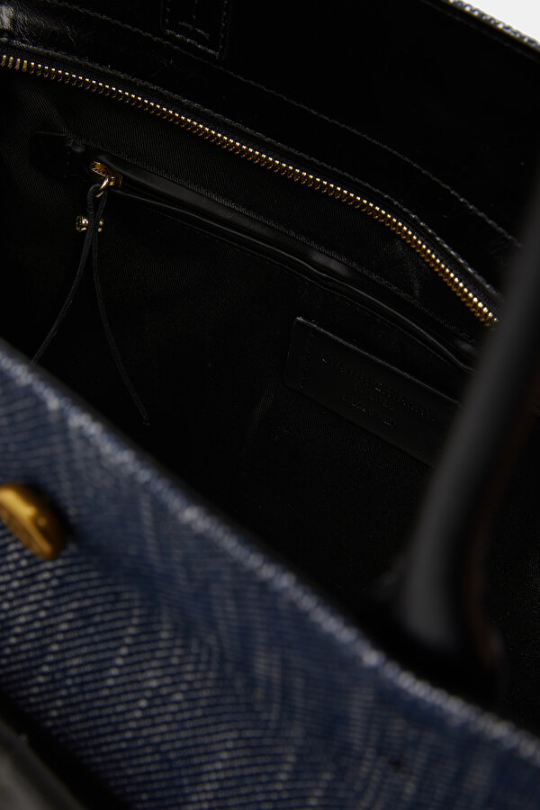 BLACK LEATHER BAG 7