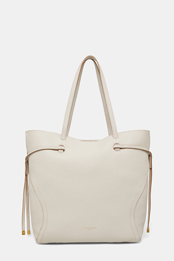 ECRU LEATHER BAG