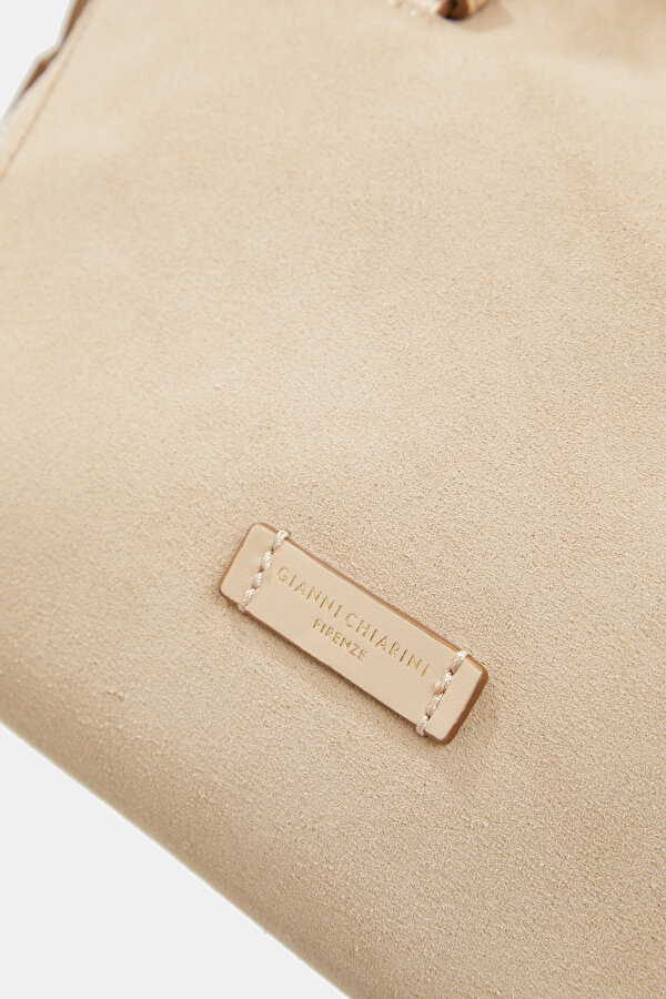 BEIGE SUEDE BAG 6