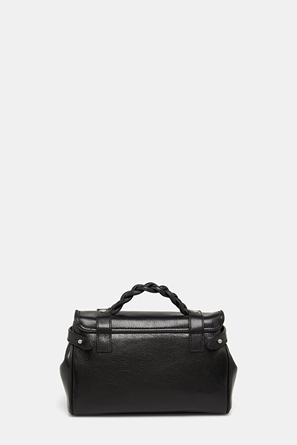 BLACK LEATHER BAG 6