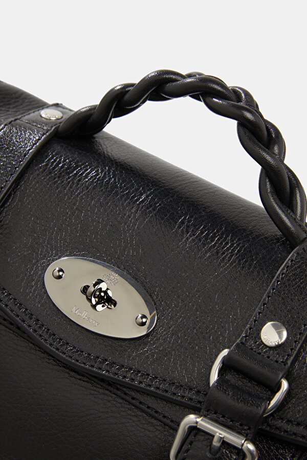 BLACK LEATHER BAG 7
