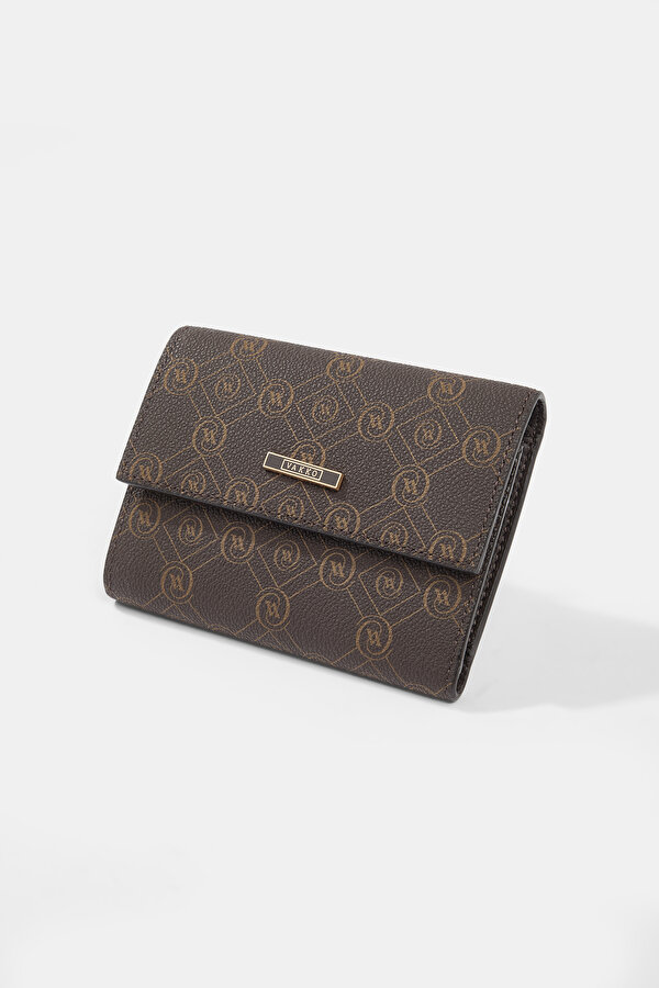 BEIGE MONOGRAM WALLET 6