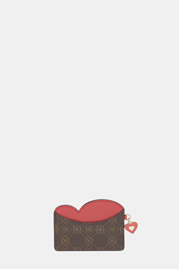 RED MONOGRAM WALLET