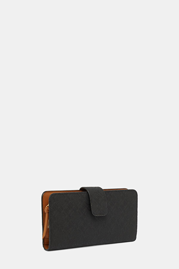 TAN MONOGRAM WALLET 2