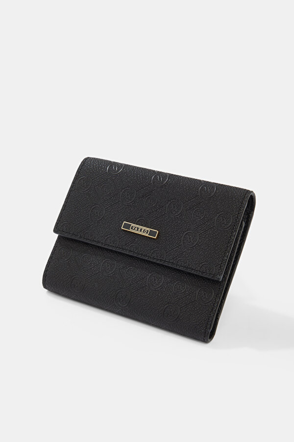 TAN MONOGRAM WALLET 6