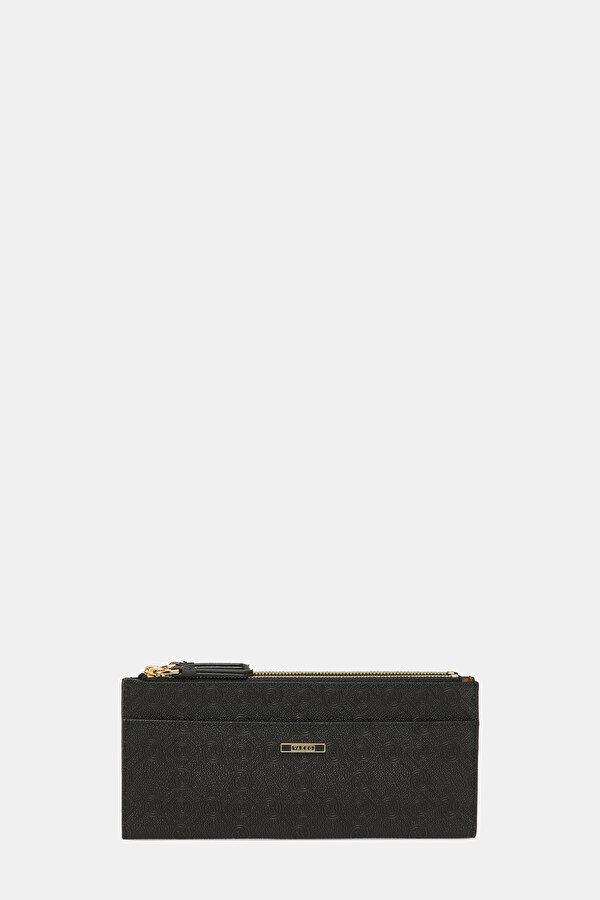 TAN MONOGRAM WALLET