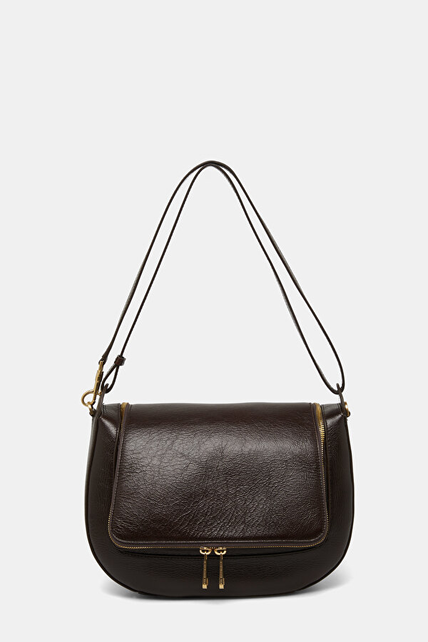BROWN LEATHER BAG