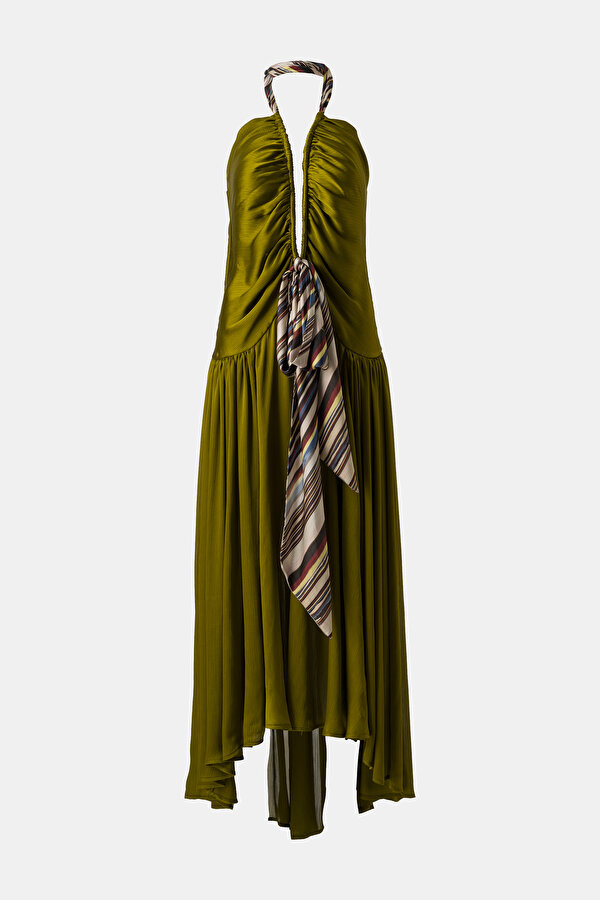 black white striped long sleeve dress Fifteen Twenty Maddie Midi - Stripe Size:1 (0-4) details:Metallic Zapaka Women Sparkly Lilac 20% polyester Care instructions