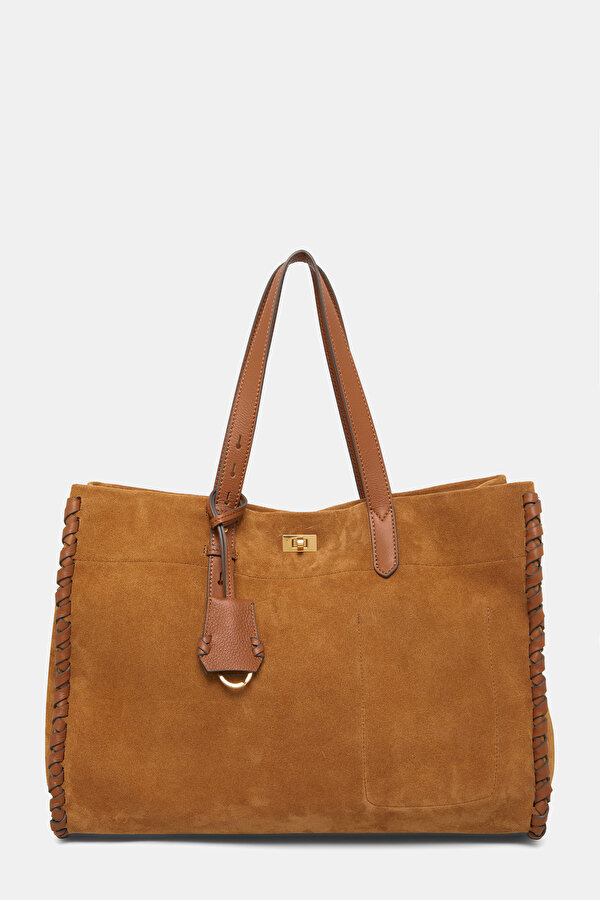 TAN LEATHER BAG