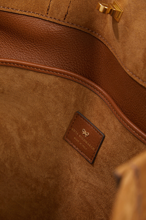 TAN LEATHER BAG 6