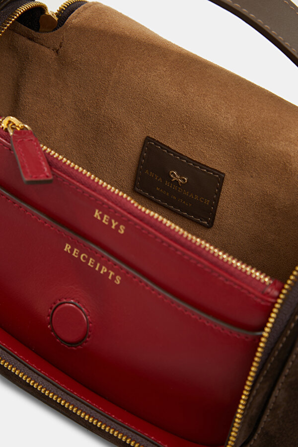 BROWN SUEDE BAG 7