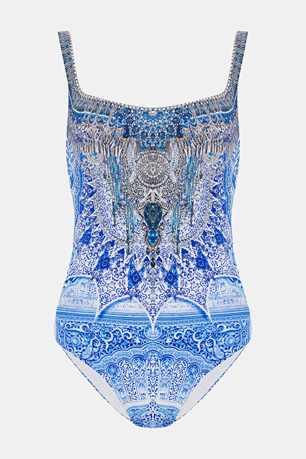 LIGHT BLUE SWIMSUIT