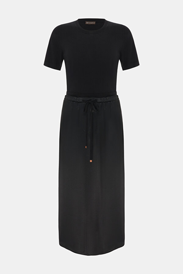TAN SHORT SLEEVE DRESS 6