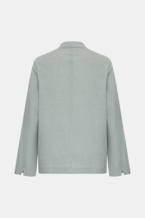 MINT SURPLICE NECKLINE (CROSS-OVER NECKLINE) JACKET 2