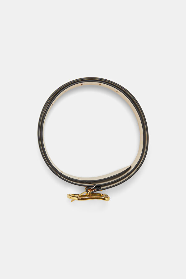 GOLD LEATHER BELT 2