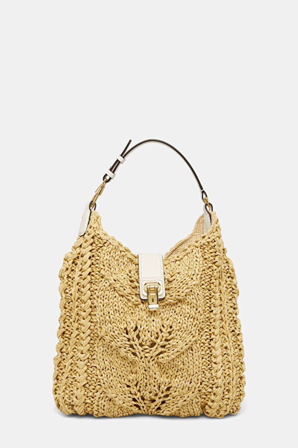 NATURAL RAFFIA BAG