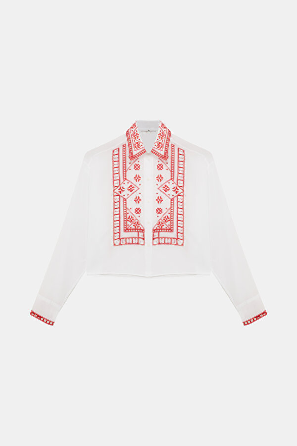 RED LONG SLEEVE SHIRT 6