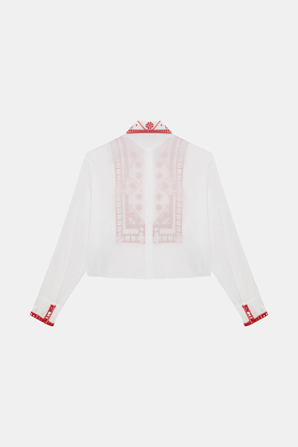 RED LONG SLEEVE SHIRT 7