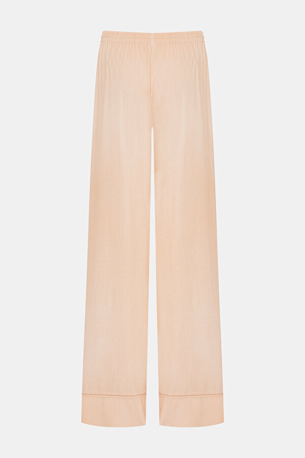 SALMON WIDE LEG TROUSERS 6