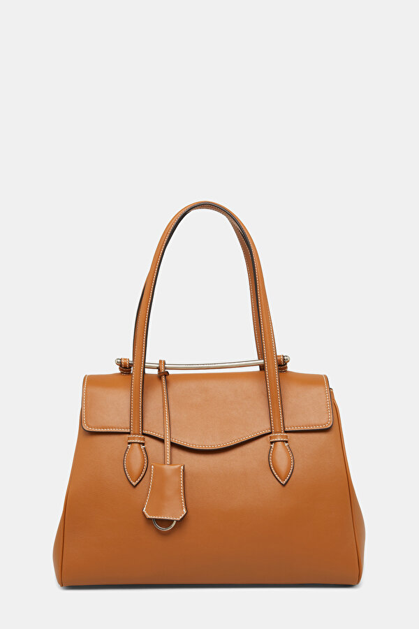 TAN LEATHER BAG