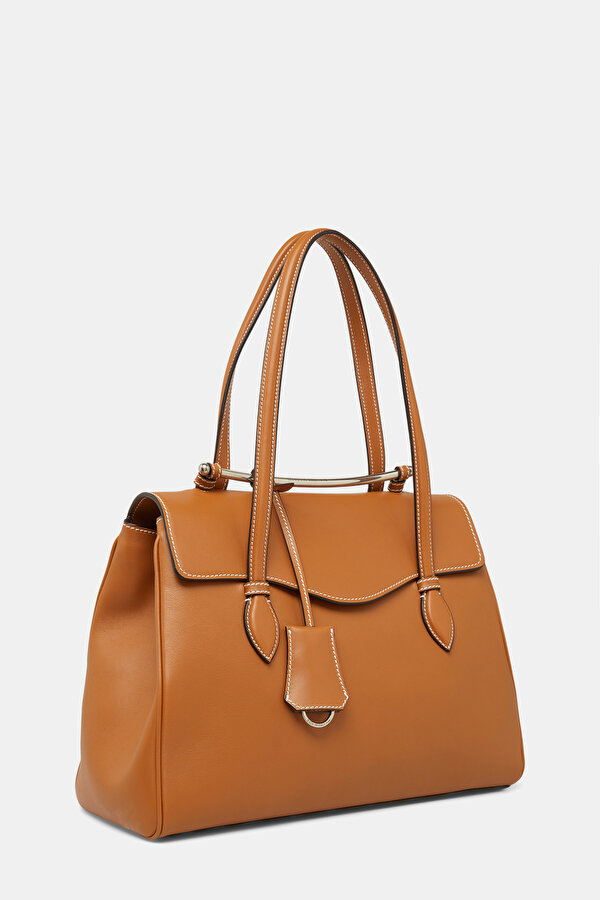 TAN LEATHER BAG 2