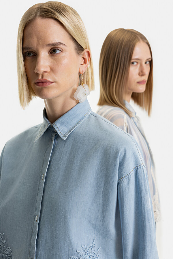 BLUE LONG SLEEVE SHIRT 16