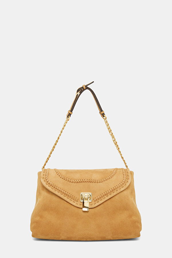 BEIGE SUEDE BAG
