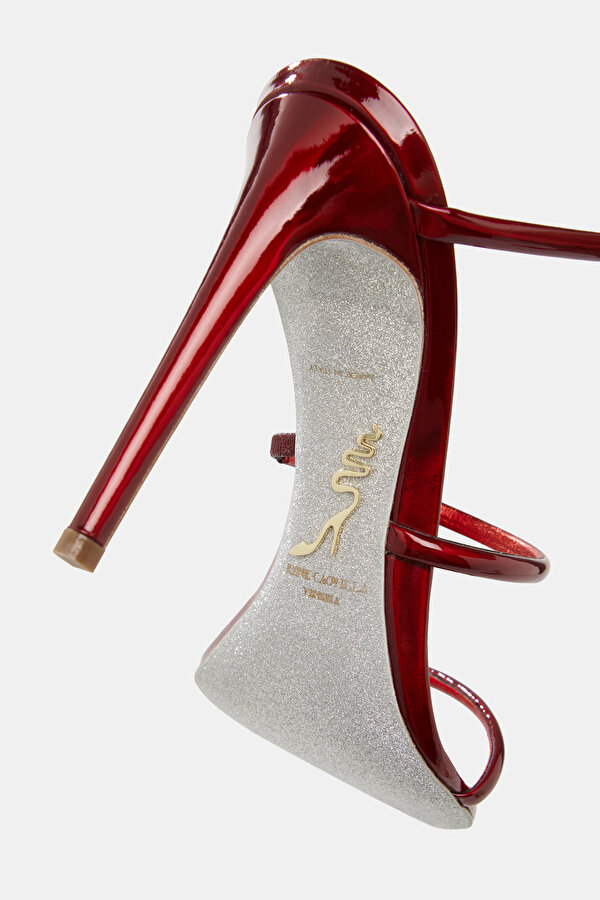 RED LEATHER SHOE 6