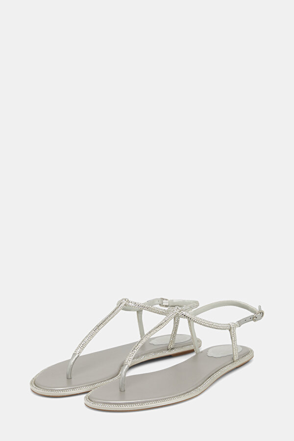 SILVER JEWELLED SANDALS 2