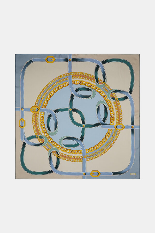 MINK OBJECT DESIGN TWILL SCARF