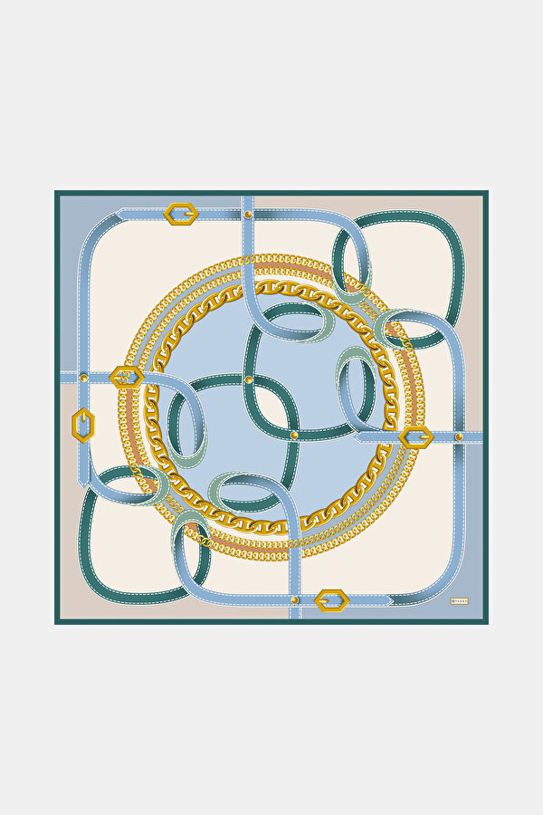MINK OBJECT DESIGN TWILL SCARF