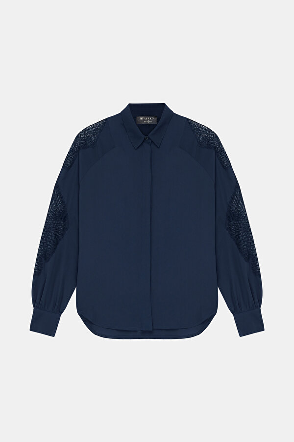 NAVY BLUE LONG SLEEVE SHIRT 7