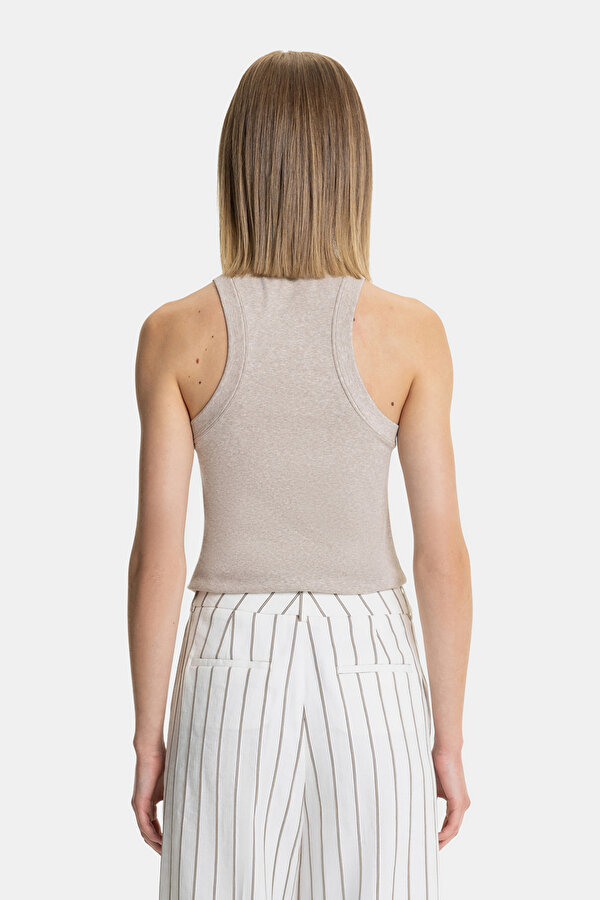 MINK HALTER SLEEVELESS TSHIRT 2
