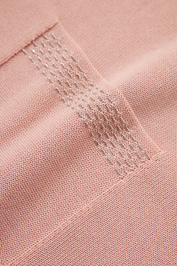 DRIED ROSE BASIC / ROUND NECKLINE TRICOT 11