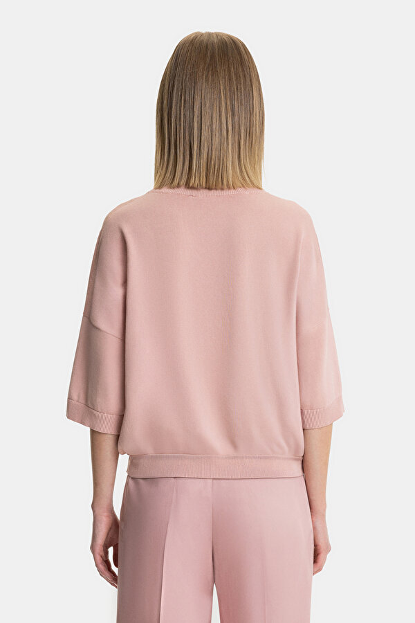 DRIED ROSE BASIC / ROUND NECKLINE TRICOT 2