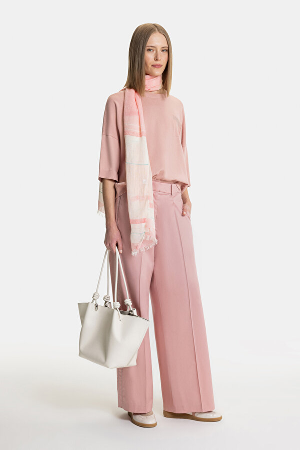 DRIED ROSE BASIC / ROUND NECKLINE TRICOT 6