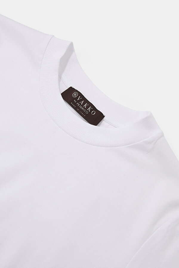 ECRU BASIC / ROUND NECKLINE SHORT SLEEVE TSHIRT 7