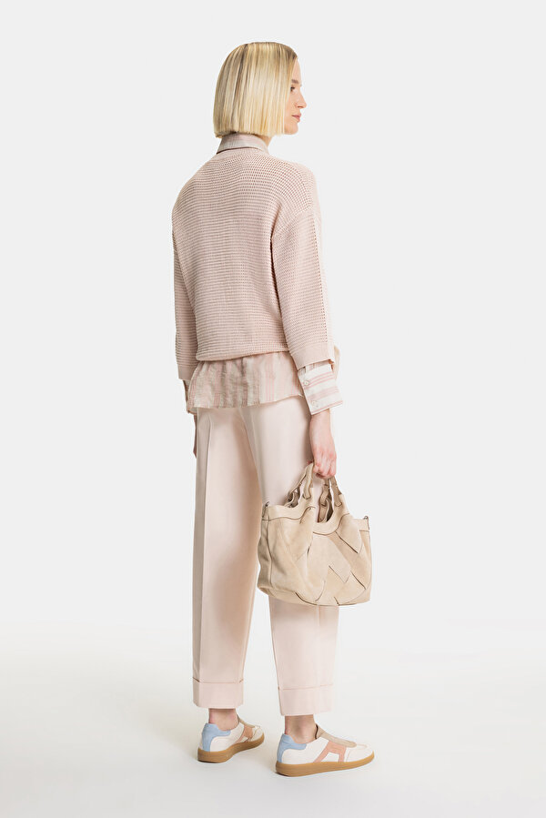 POWDER BASIC / ROUND NECKLINE TRICOT 6