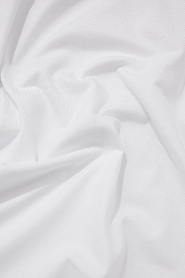 BEIGE BASIC / ROUND NECKLINE SHORT SLEEVE TSHIRT 7