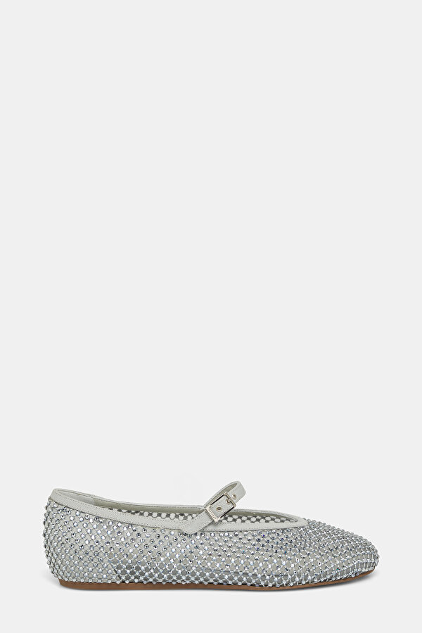GREY FLAT SHOES