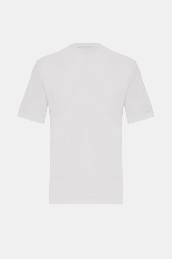 WHITE BICYCLE COLLAR SHORT SLEEVE TSHIRT 2