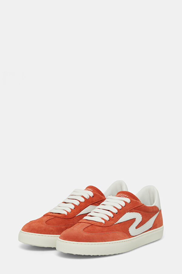 WHITE SUEDE SNEAKER KADIN 2