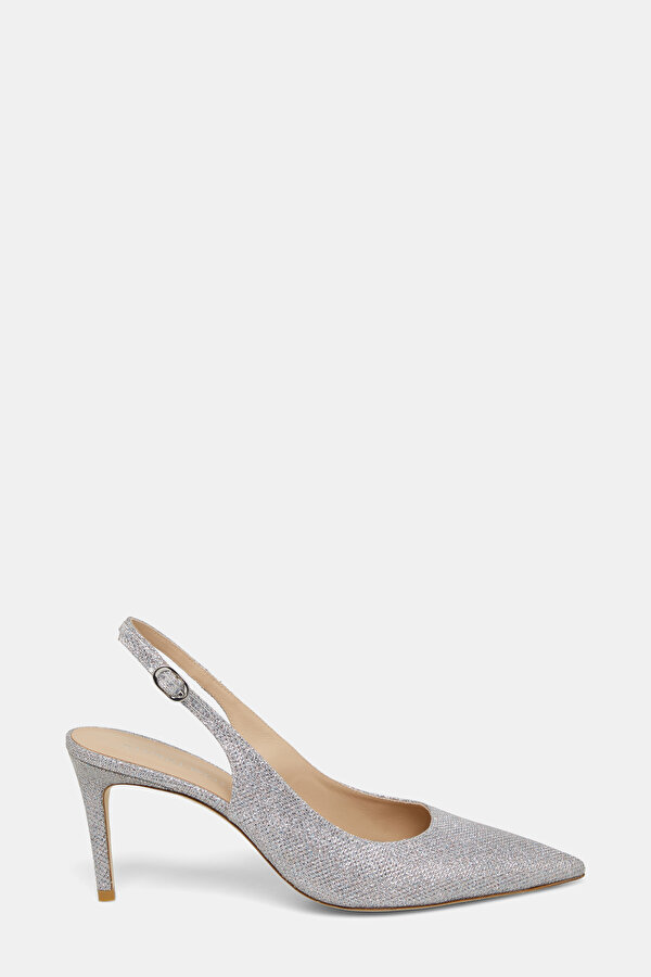 SILVER LEATHER SHOE